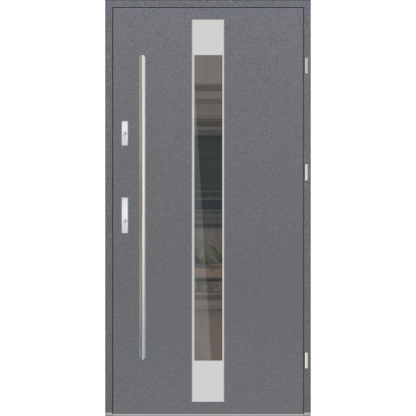 sudo wide sw「border」 Drzwi Wikęd FUTURE INOX FI13 zewnętrzne - Sklep Solidne Drzwi